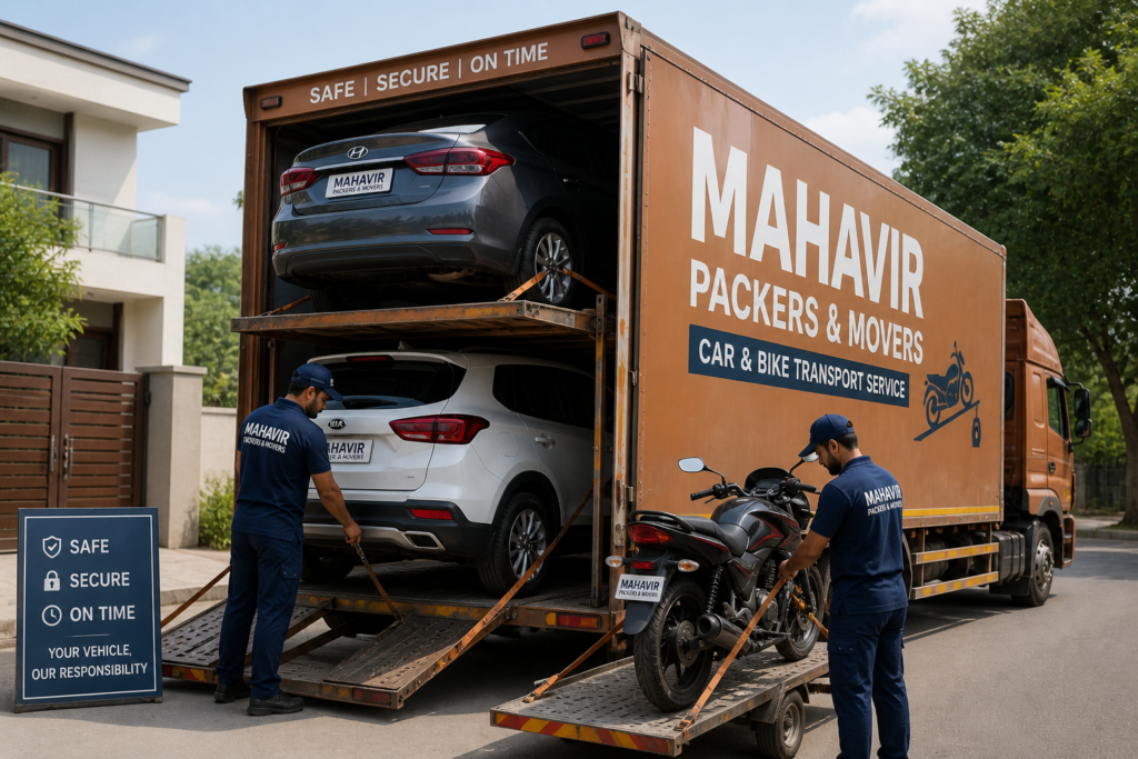 car and bike transport service in amritsar